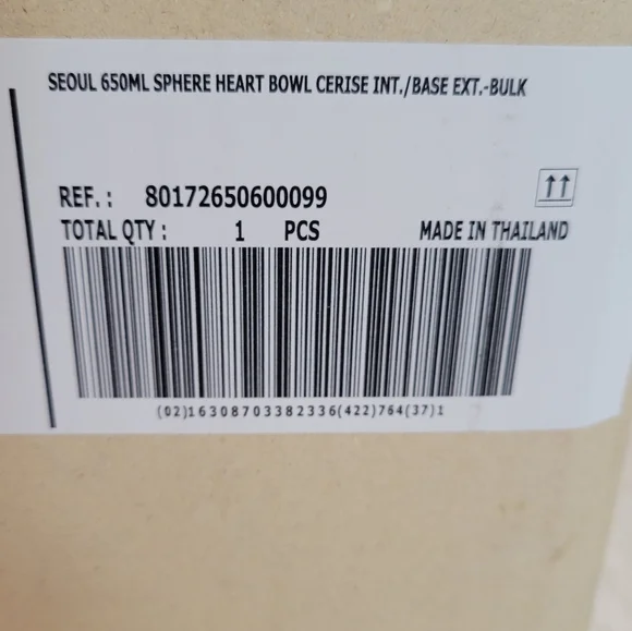 Le Creuset Heart-Shaped Red Stoneware Bakeware Bowl Cerise Seoul - Picture 5 of 6